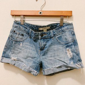 Forever 21 Size 26 Distressed Jean Shorts